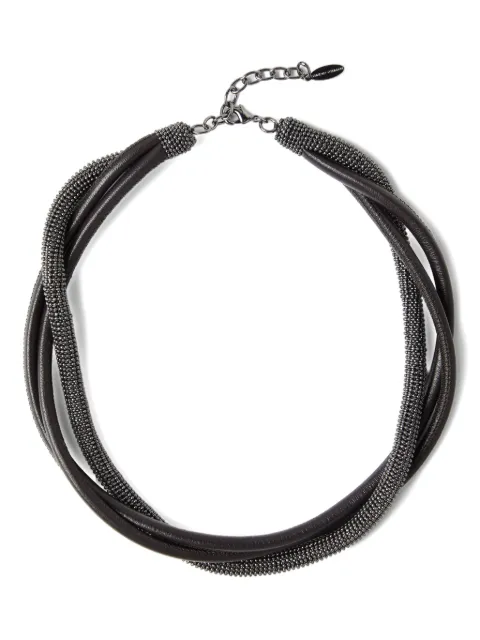 Brunello Cucinelli Monili chain-embellished necklace