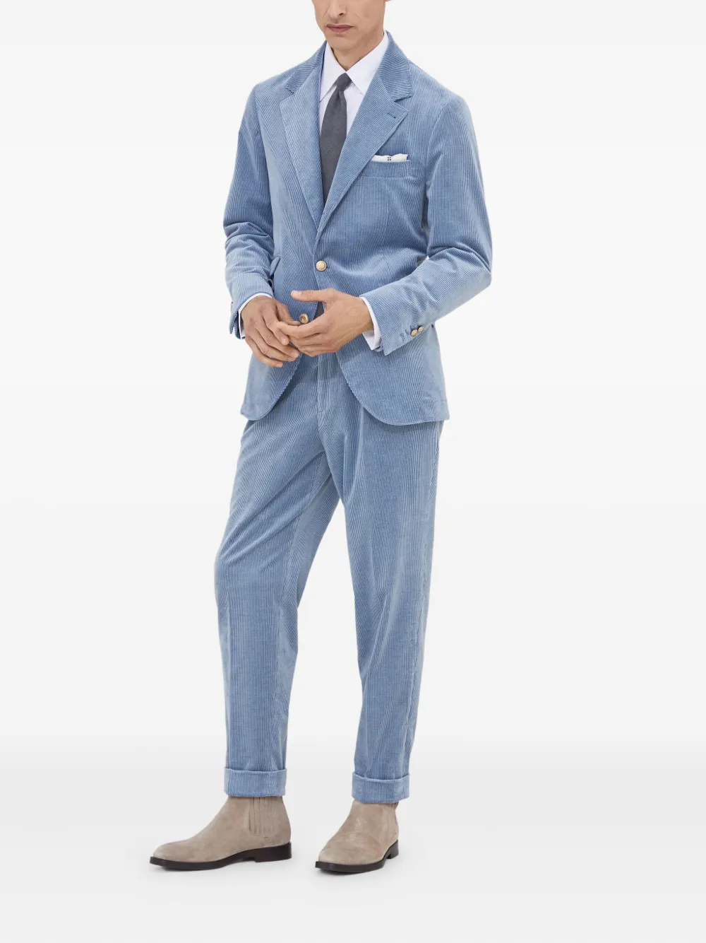 Brunello Cucinelli pleated trousers | Regular-Fit & Straight Leg Pants | Image 2