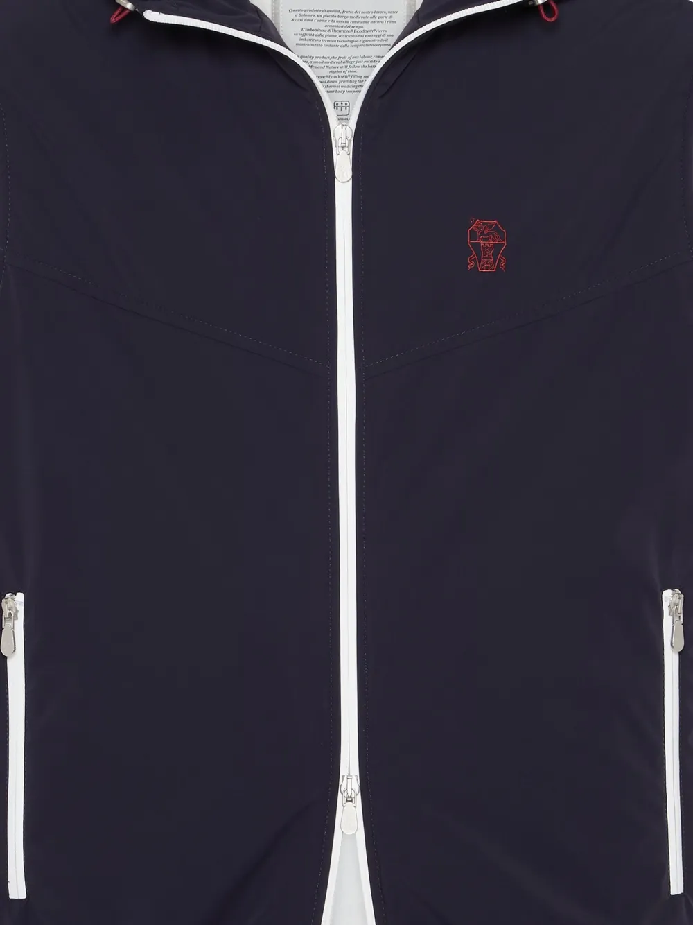 Zip-Up Hooded Gilet