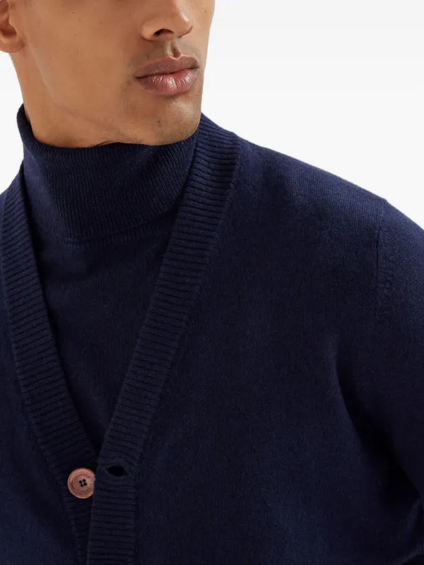 Brunello Cucinelli カシミア カーディガン | ブルー | FARFETCH JP
