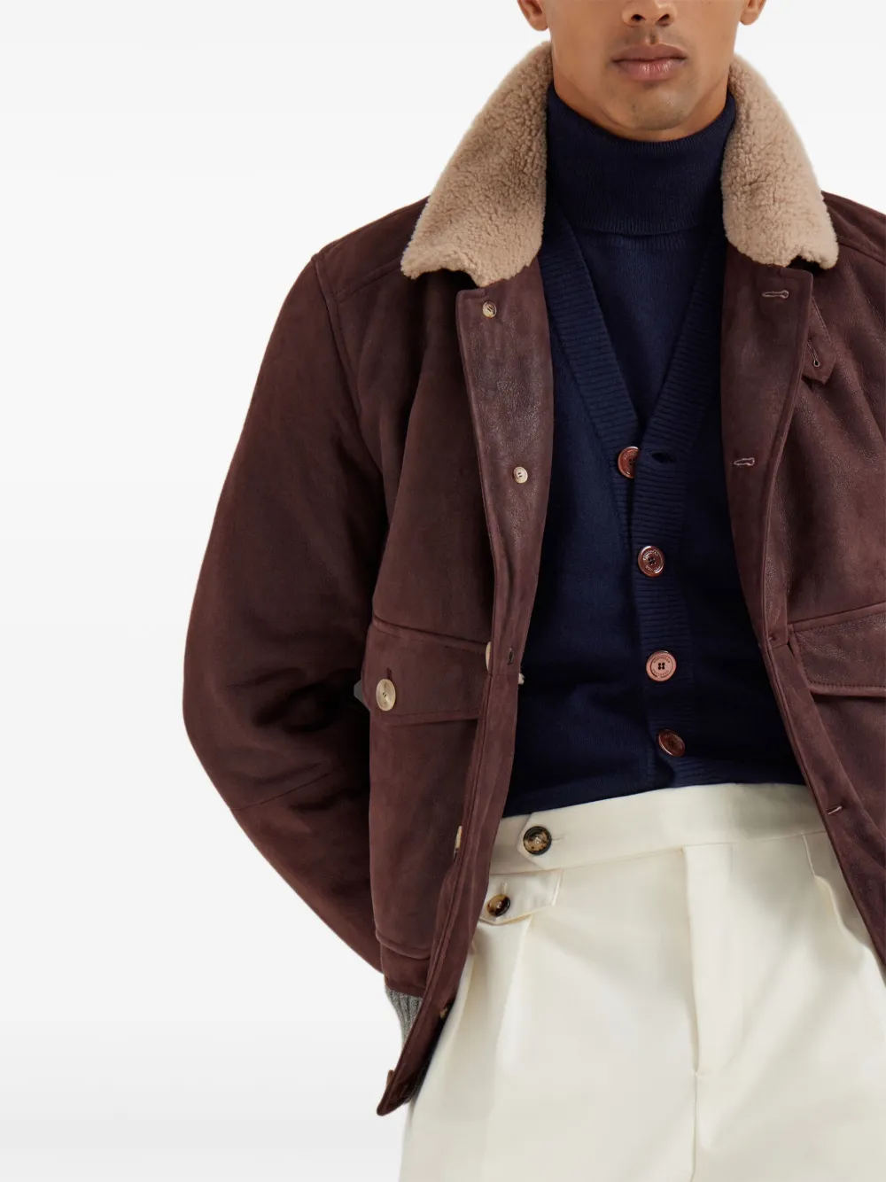 Brunello Cucinelli Kasjmier vest Blauw