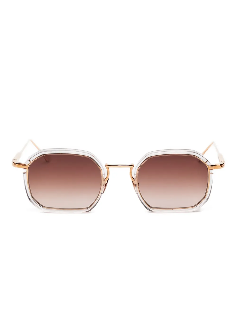 John Dalia geometric-frame sunglasses | Neutrals | Image 1