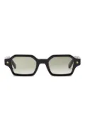 John Dalia rectangular-frame sunglasses - Black