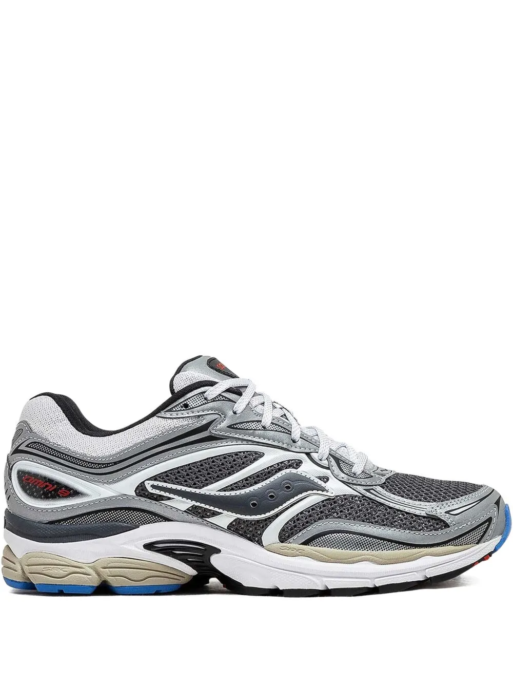 Saucony ProGrid Omni 9 lace-up sneakers Grey