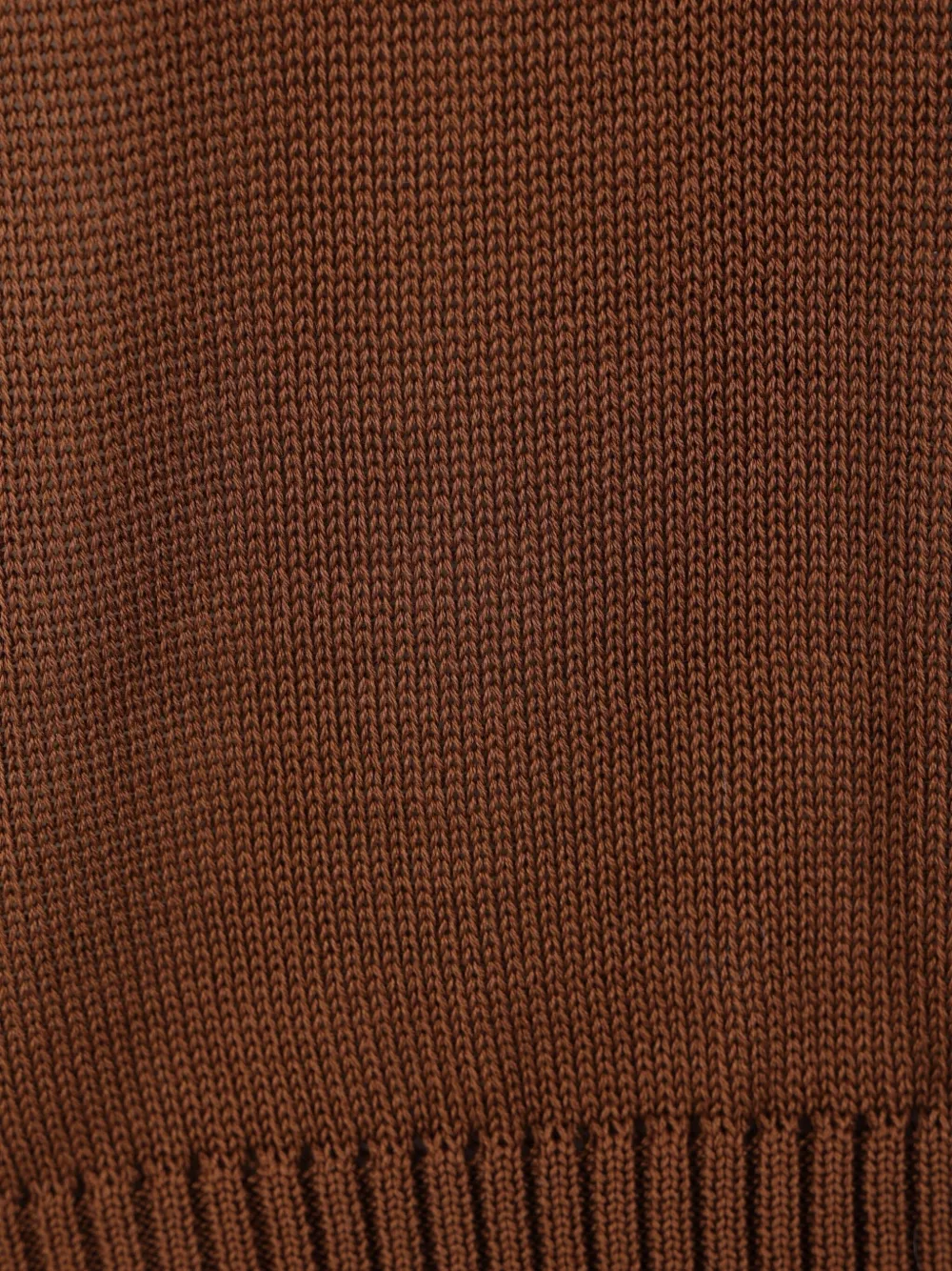Niccolò Pasqualetti Mouwloze tanktop met hoge hals Bruin