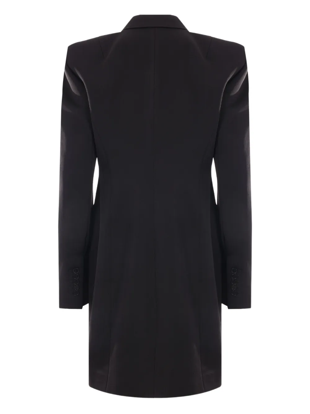 ALAINPAUL peak-lapel padded-shoulder coat | Single Breasted Coats | Image 2