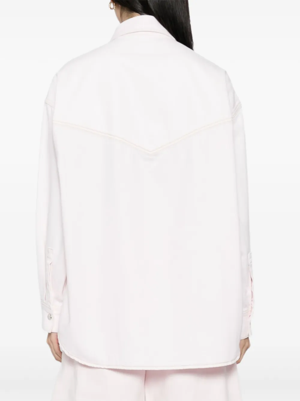 AGOLDE Lotta blouse Roze