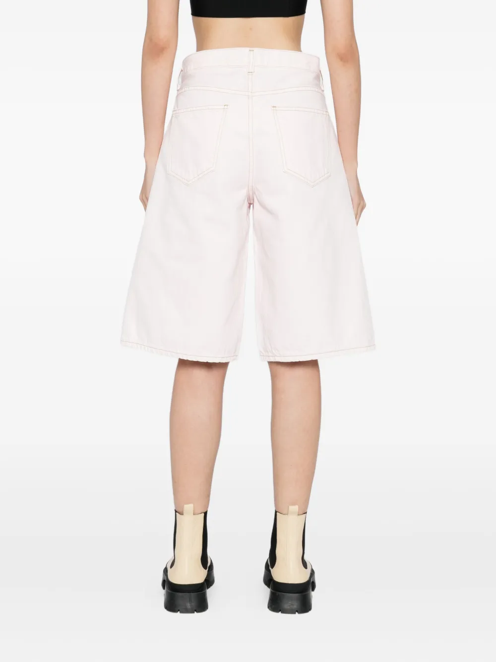 AGOLDE Denim shorts Roze