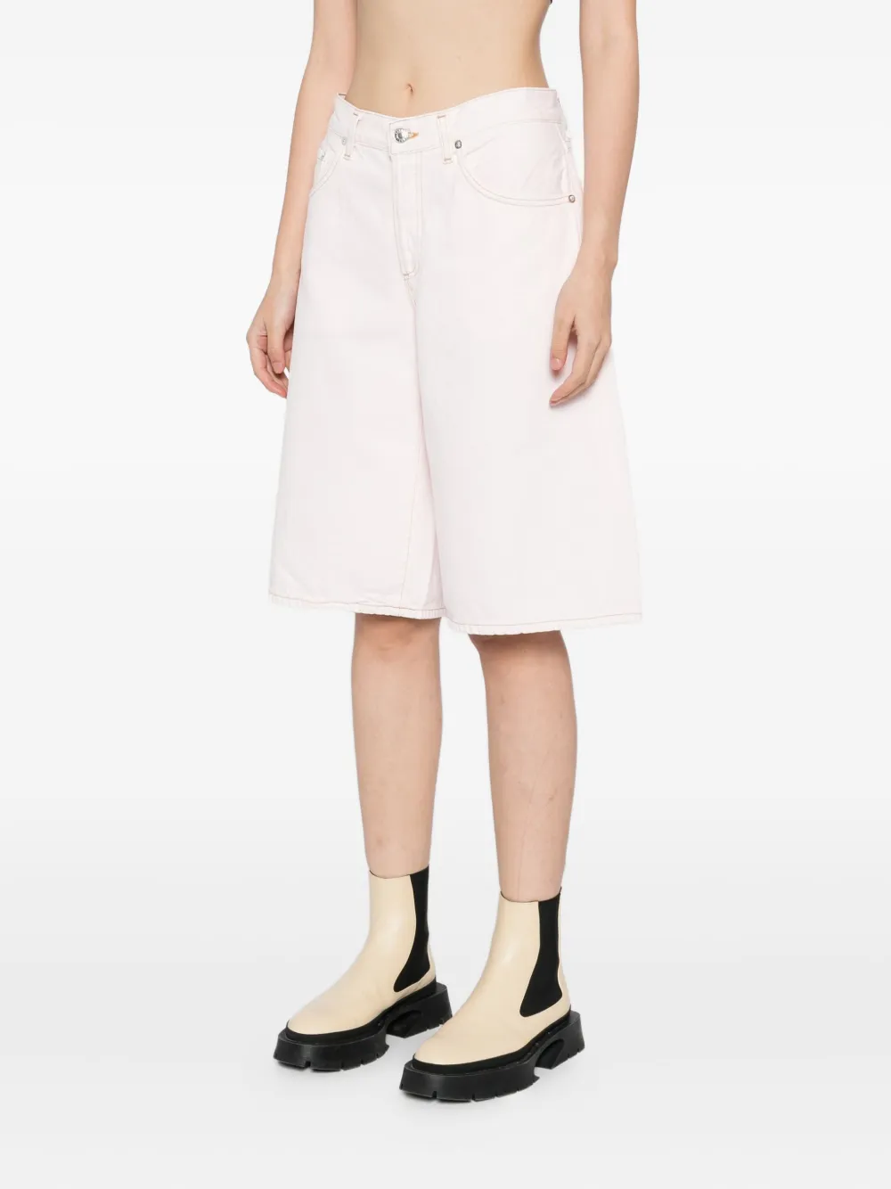AGOLDE Denim shorts Roze