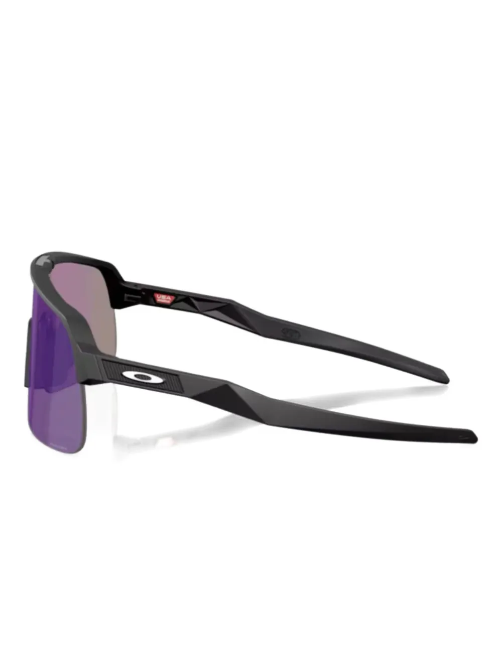 Oakley shield rimless sunglasses Zwart