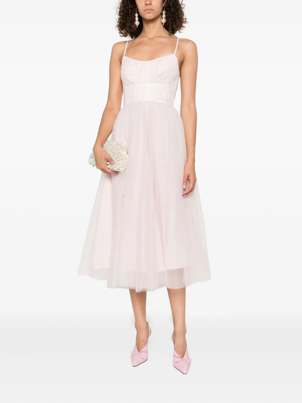 ZIMMERMANN tulle dress Roze