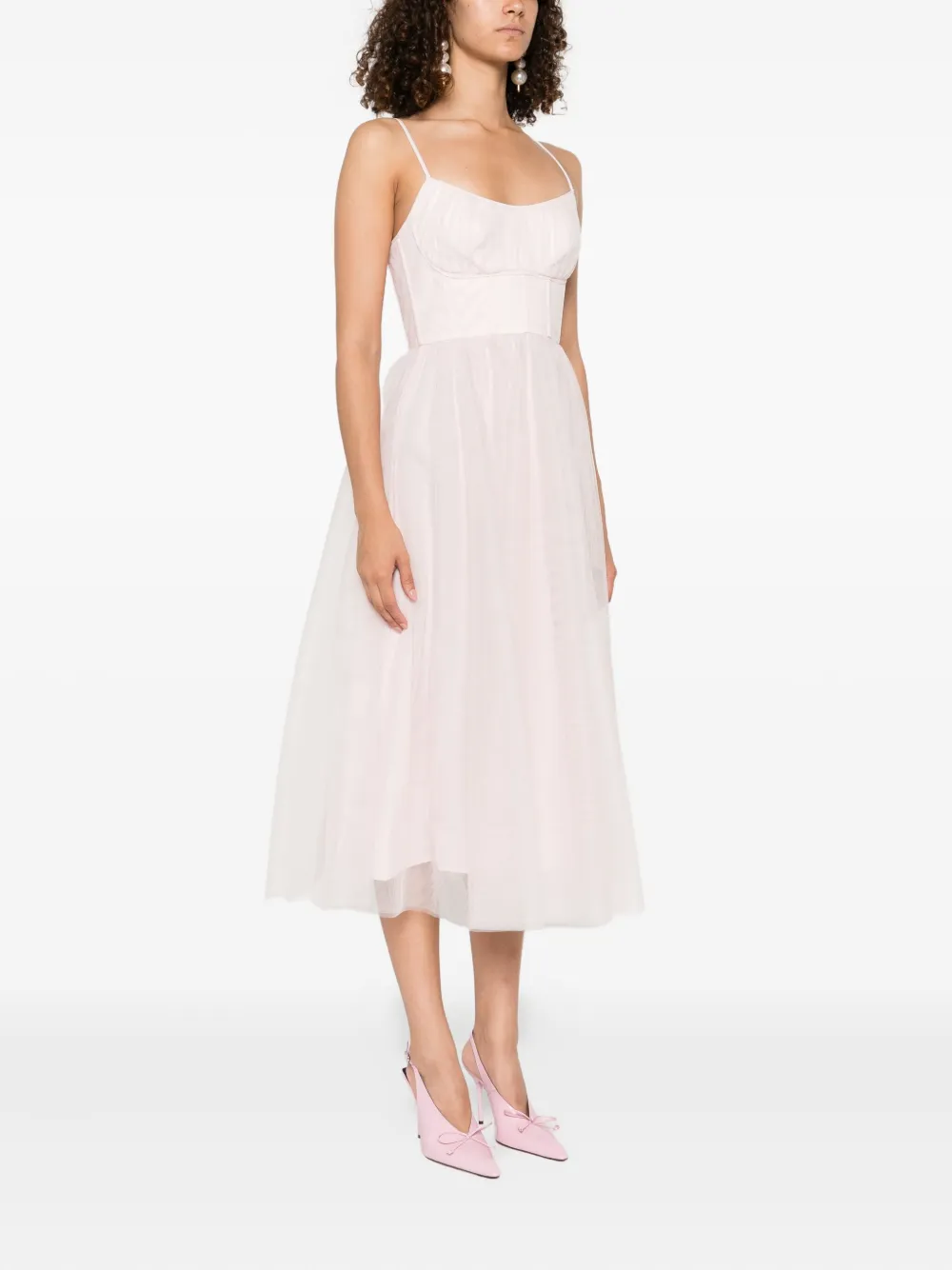 ZIMMERMANN tulle dress Roze