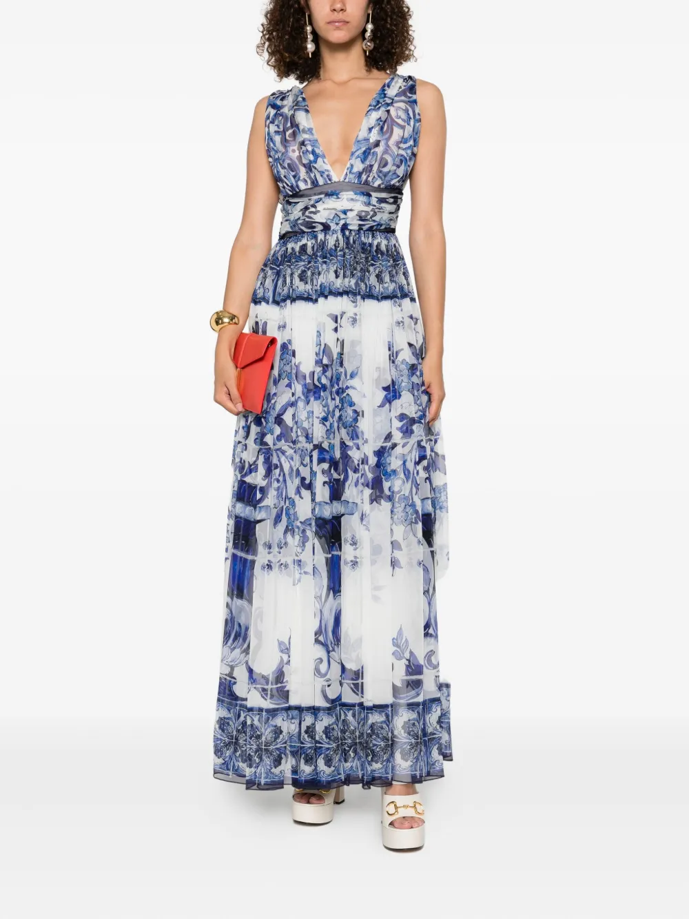 Dolce & Gabbana floral-print dress | Day Dresses | Image 2