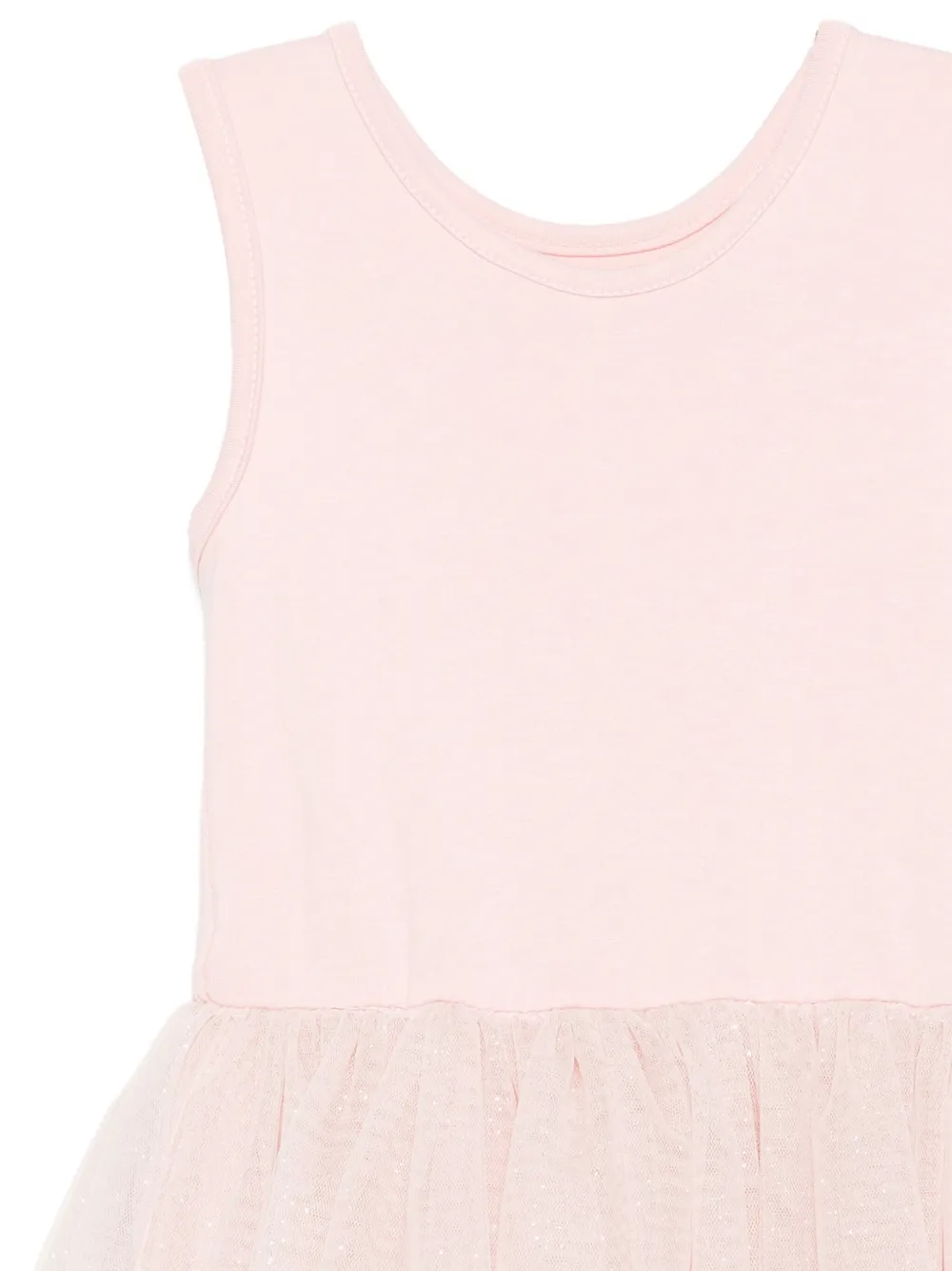 Lapin House Tulen jurk met paardenprint Roze