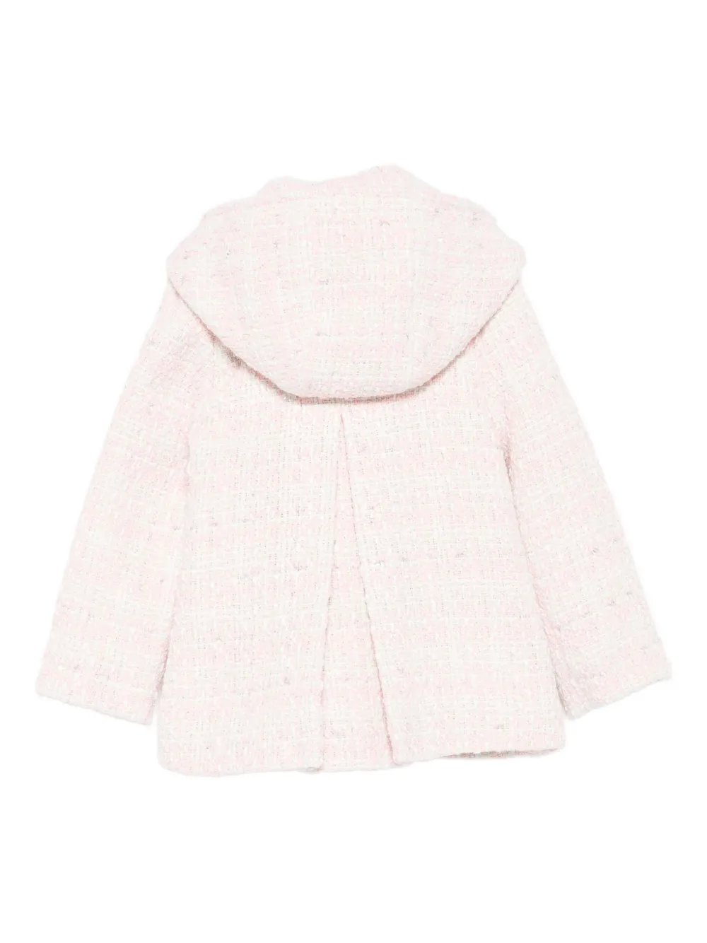 Lapin House Hooded Toggle Coat In Pink