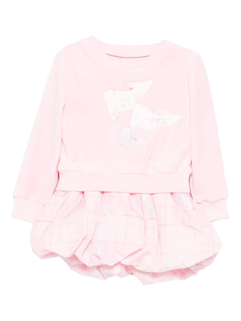 Lapin House Jurk set met afwerking Roze