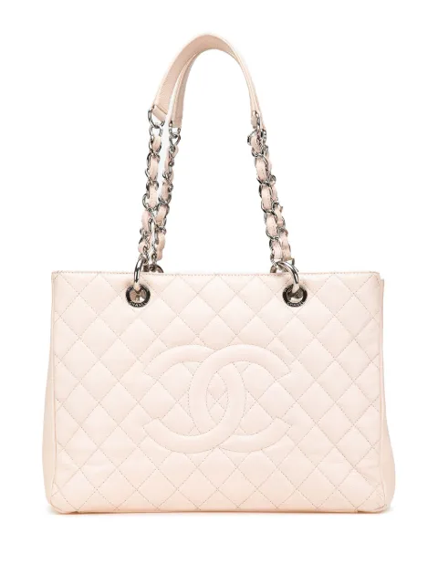 CHANEL Pre-Owned 2012-2013 Caviar Grand Shopping Handtasche