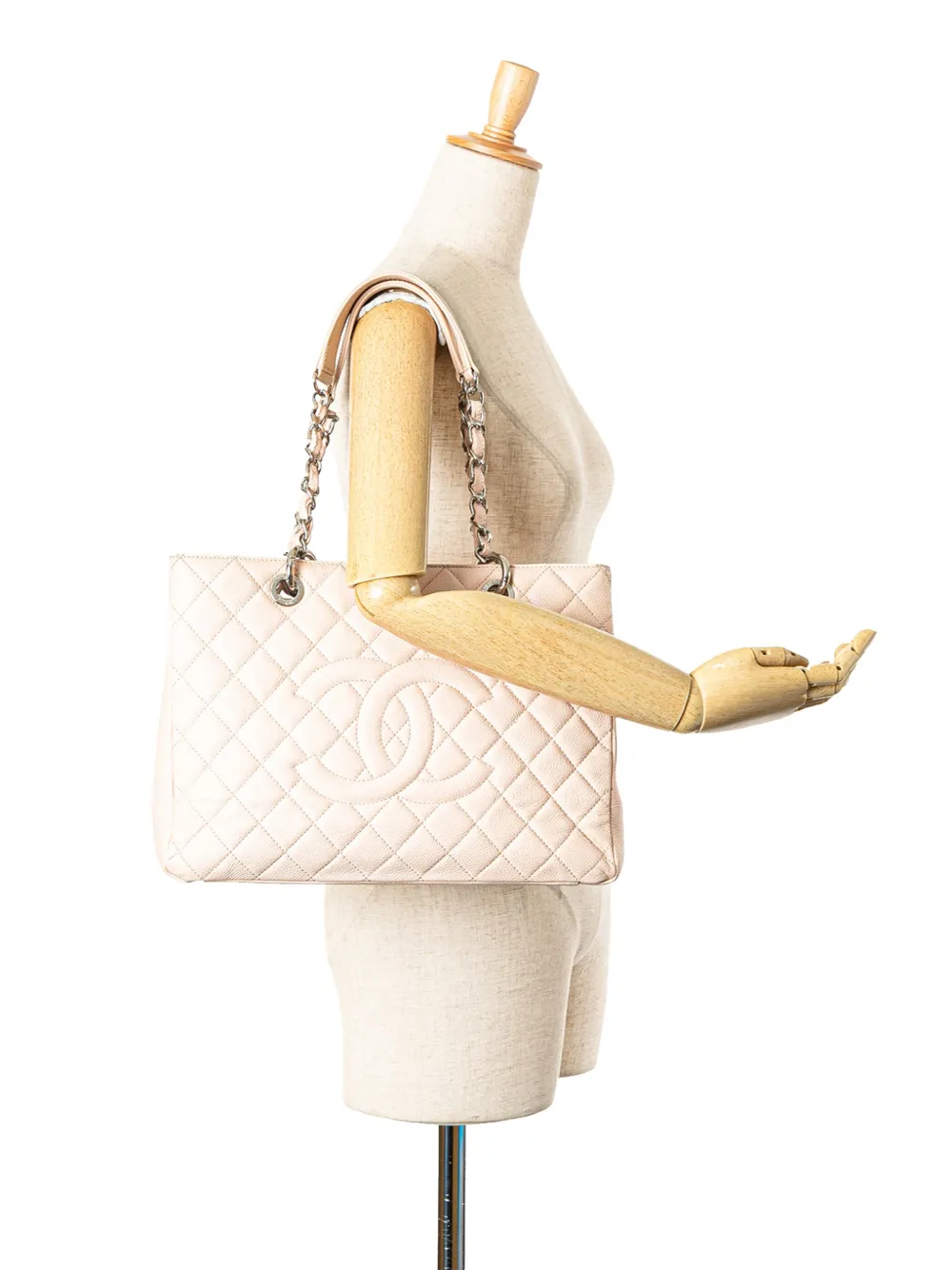 CHANEL Pre-Owned 2012-2013 Caviar Grand Shopping tote bag | Pre-Owned | Image 2
