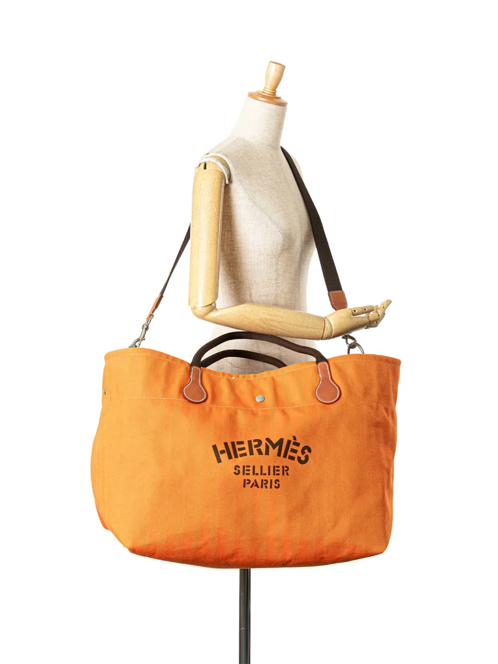 Hermès Pre-Owned bolsa de viaje Toile Fourre Tout du Cavalier Carryall Tote 2012 | Estilos de archivo | Image 2