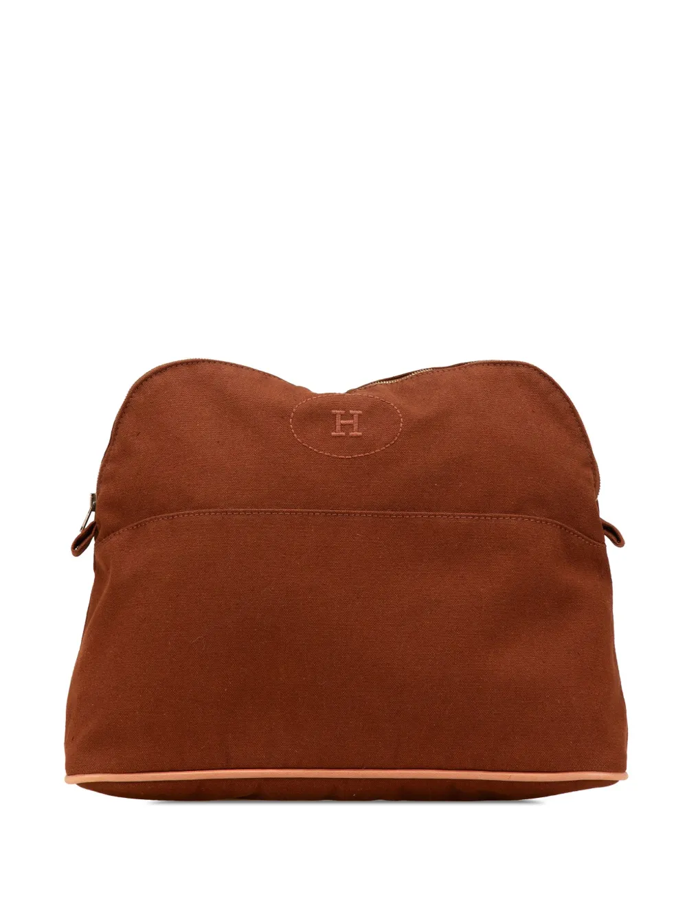Hermès Pre-Owned 2000-2015 Toile Bolide Trousse De Voyage Pouch GM vanity bag | Brown | Image 1