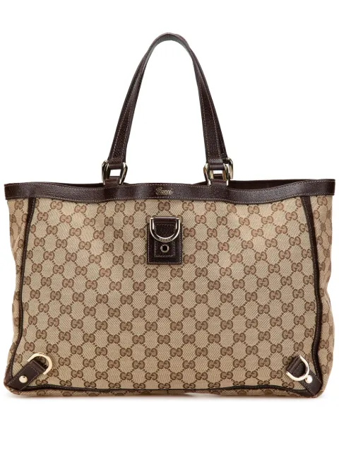 Gucci Pre-Owned 2000-2015 GG Canvas Abbey D Ring tote bag