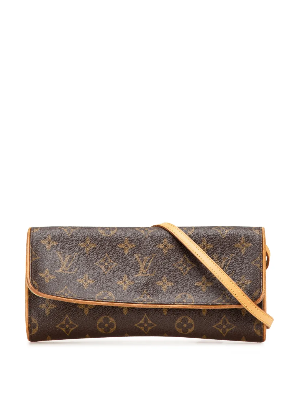 Louis Vuitton Pre-Owned 2000 Monogram Pochette Twin GM crossbody bag | Brown | Image 1