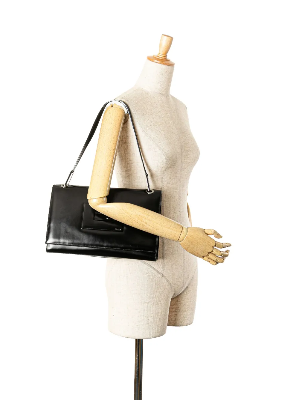Gucci Pre-Owned 2000-2015 Square G Leather shoulder bag | Pre-Owned | Image 2