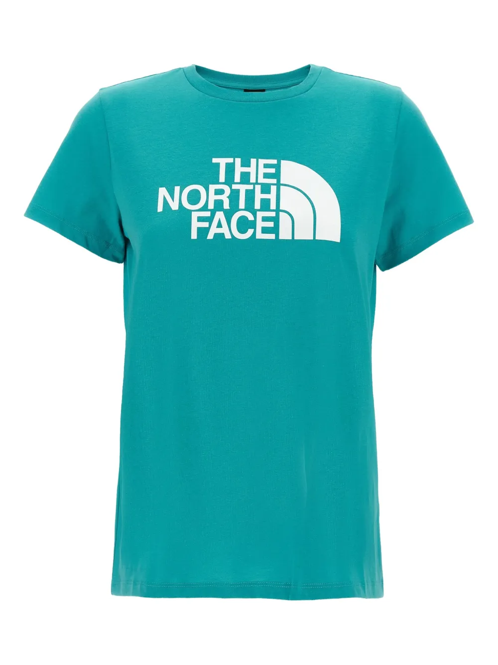 The North Face logo-print crew-neck T-shirt | Blue | Image 1