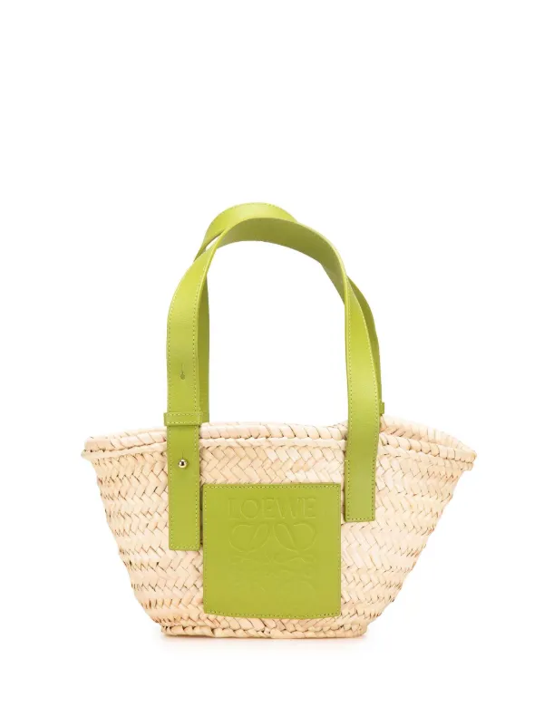 Loewe Pre-Owned 2010-2024 Small Raffia Basket Tote Bag Brown FARFETCH PH