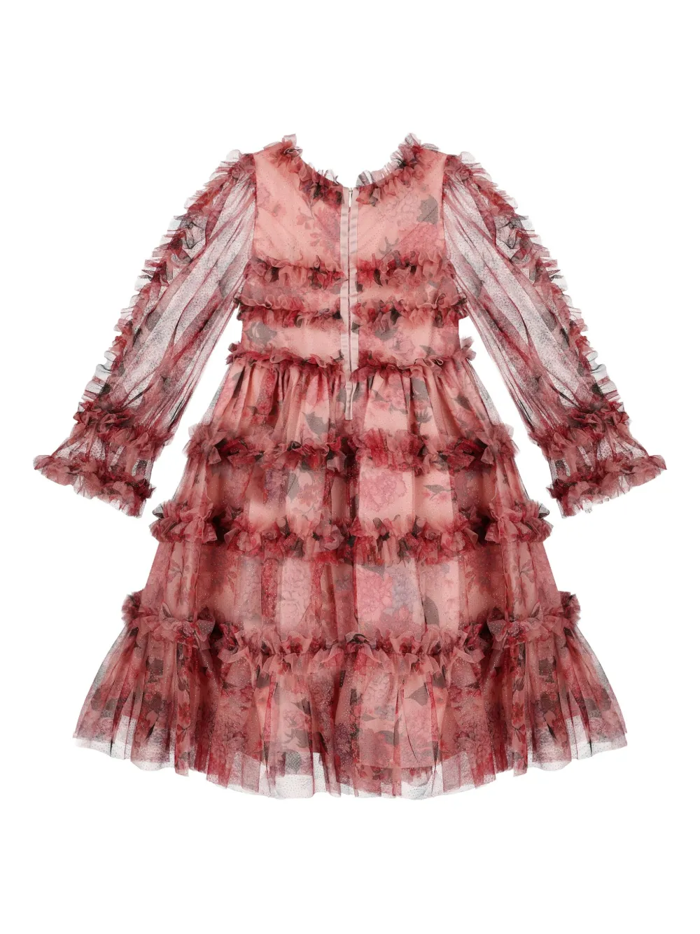 Patachou Jurk met bloemenprint Roze