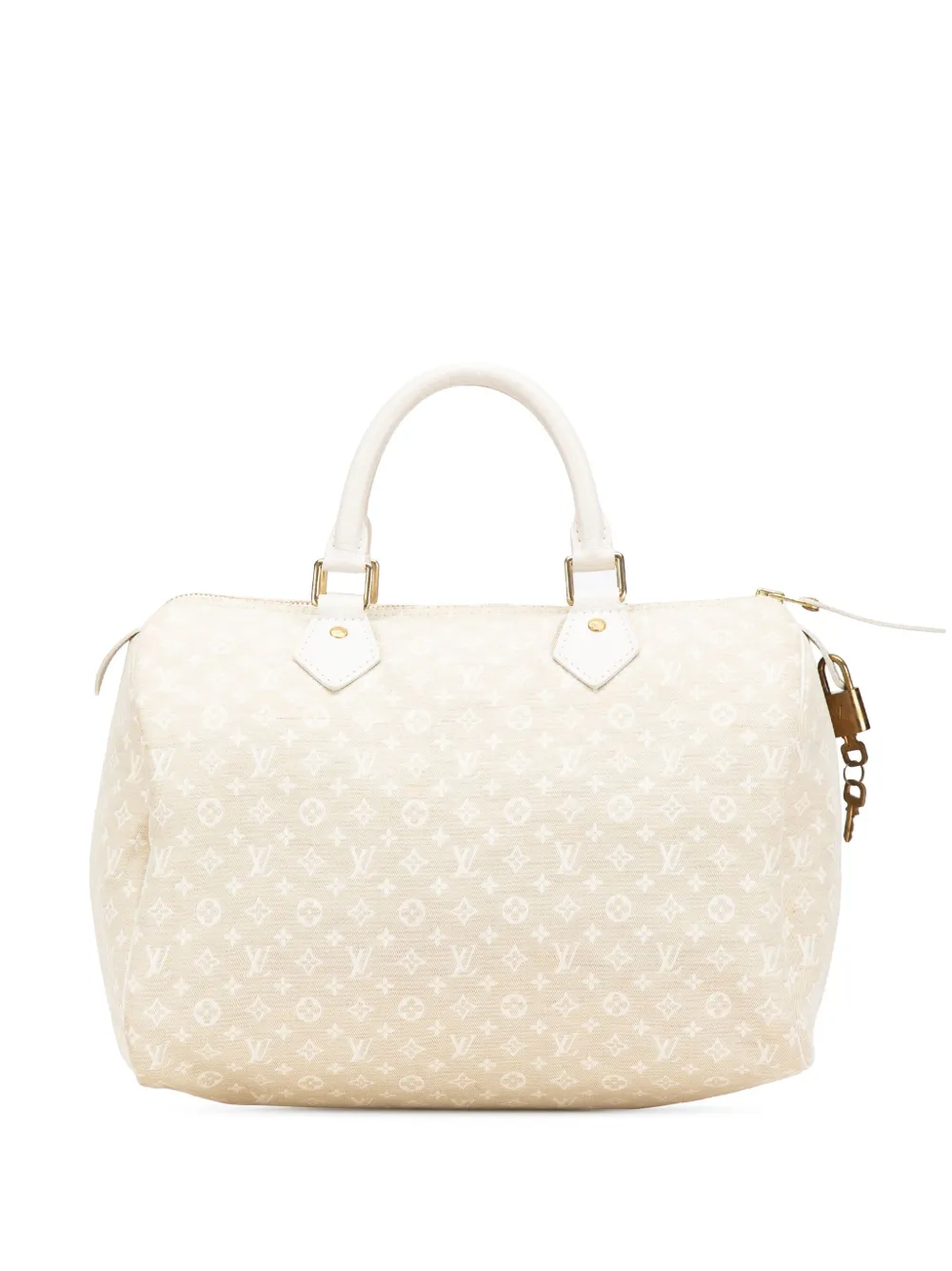 Louis Vuitton Pre-Owned 2007 Monogram Mini Lin Speedy 30 boston bag | Brown | Image 1