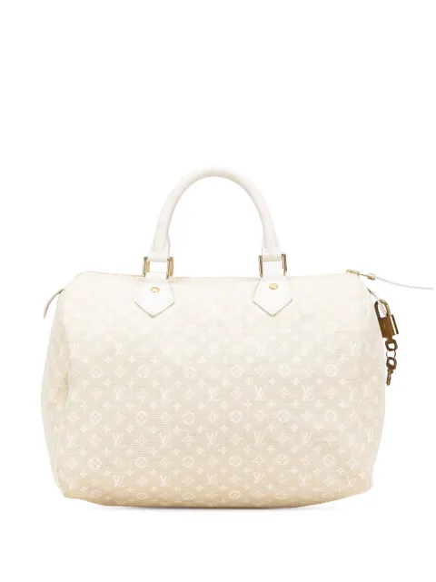 Louis Vuitton Pre-Owned 2007 Monogram Mini Lin Speedy 30 boston bag