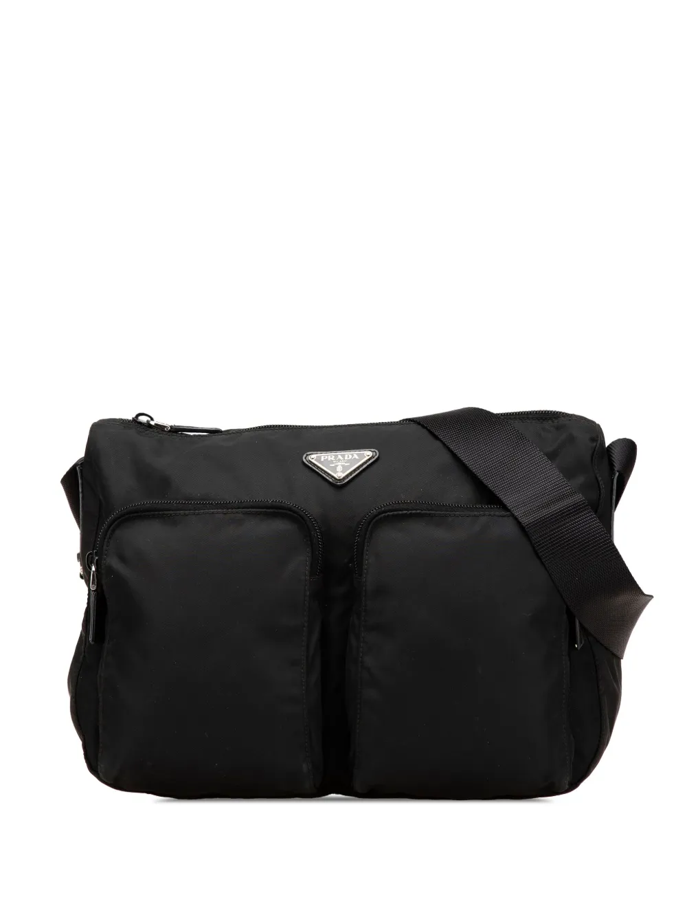 Pre-owned Prada 2013-2024 Tessuto Zip Top Crossbody Bag