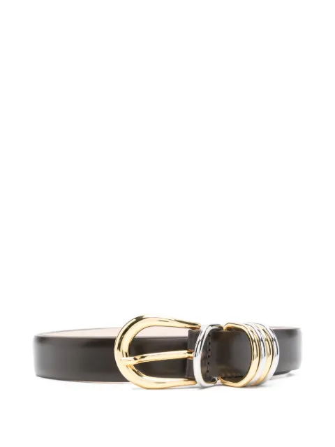 Déhanche Hollyhock mixed-metal buckle belt