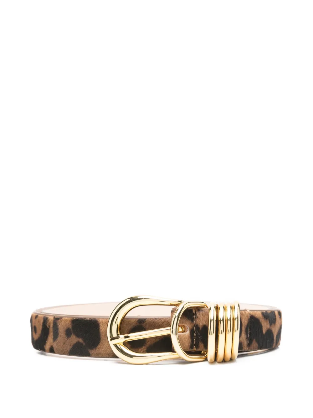 Déhanche DEHANCHE HOLLYHOCK LEOPARD GOLD HW BELT | Brown | Image 1