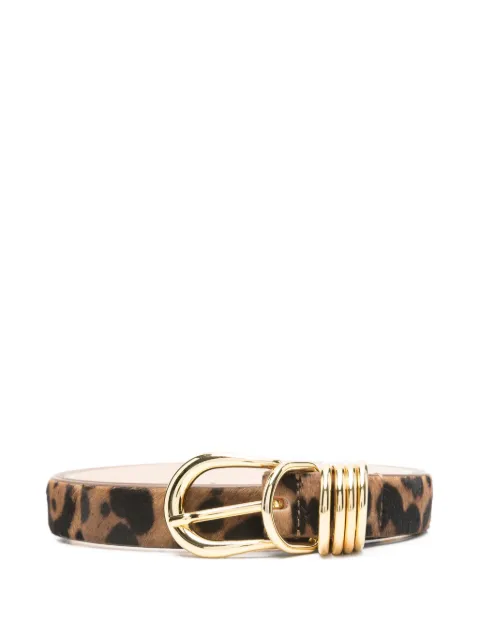 Déhanche Hollyhock leather belt
