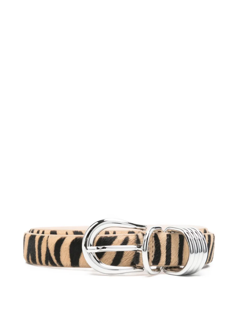 Déhanche DEHANCHE HOLLYHOCK ZEBRA SILVER HW BELT | Neutrals | Image 1