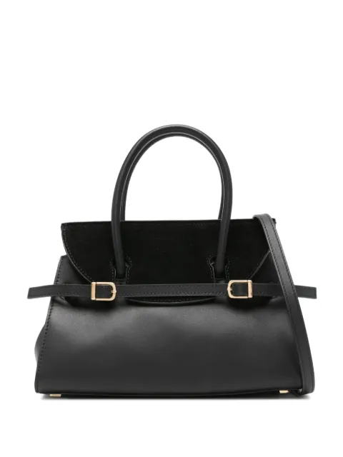 Simkhai small River suede buckle tote bag