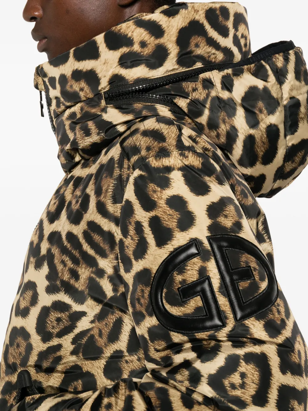 Goldbergh Panthera Ski Jacket In Animal Print