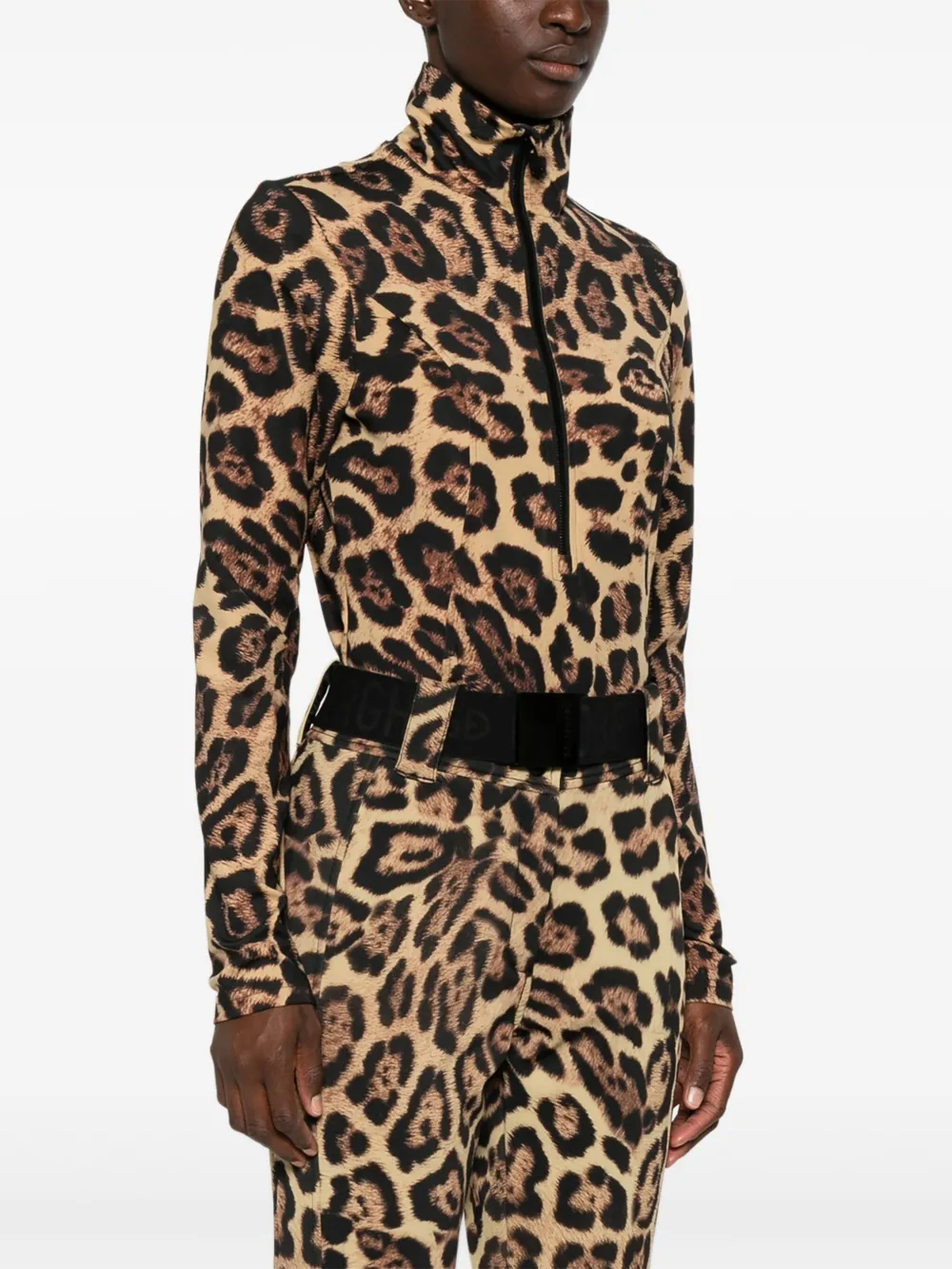 Goldbergh Panthera Ski Jacket In Animal Print