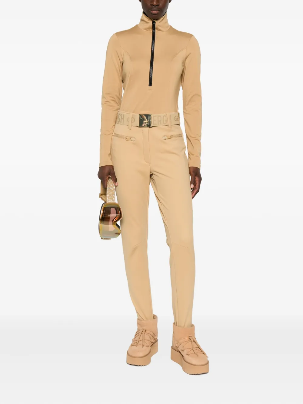 Goldbergh Serena Base Layer In Brown