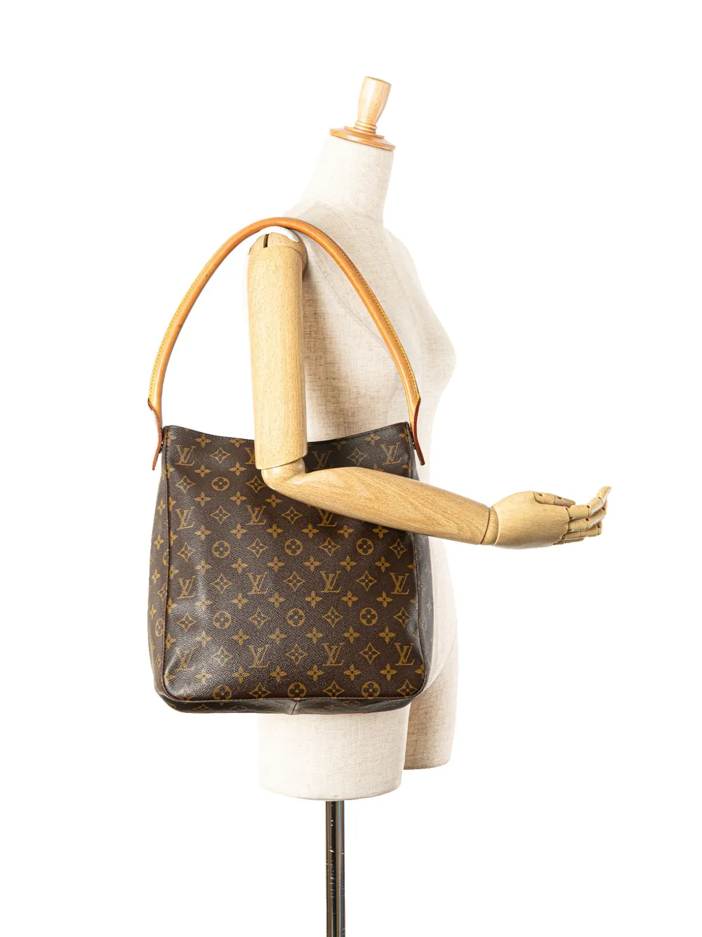 Louis Vuitton Pre-Owned 1999 Monogram Looping GM shoulder bag | Pre-Owned | Image 2