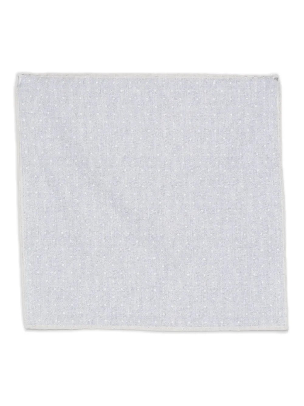 Eleventy carré de poche à motif à pois | bleu | Image 1