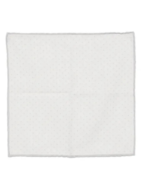 Eleventy polka-dot pocket square