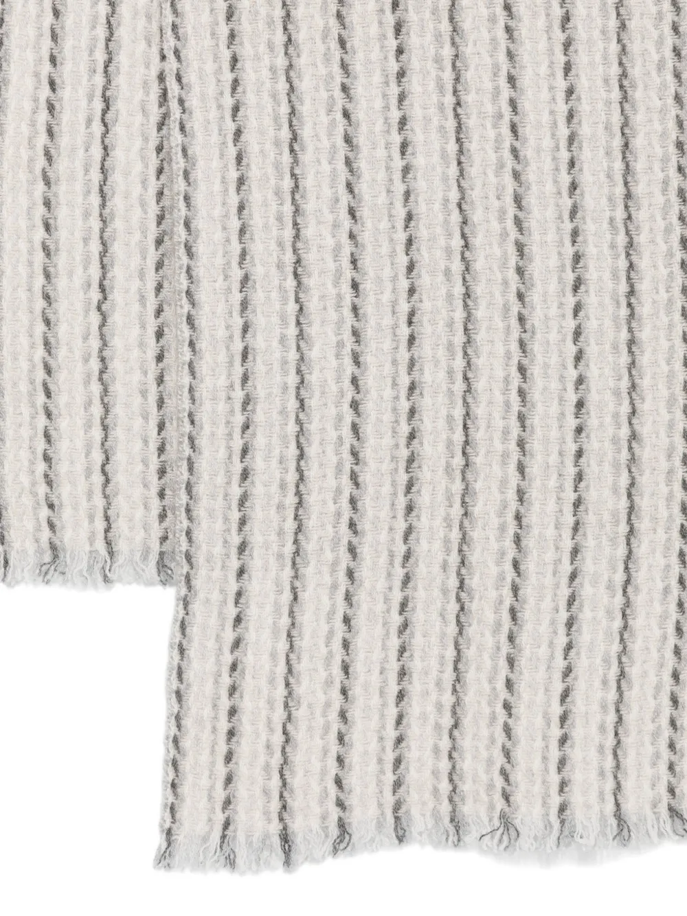 Eleventy écharpe rayée à bords francs | Image 2