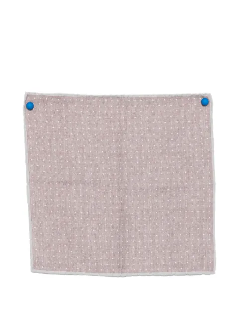 Eleventy polka-dot pocket square