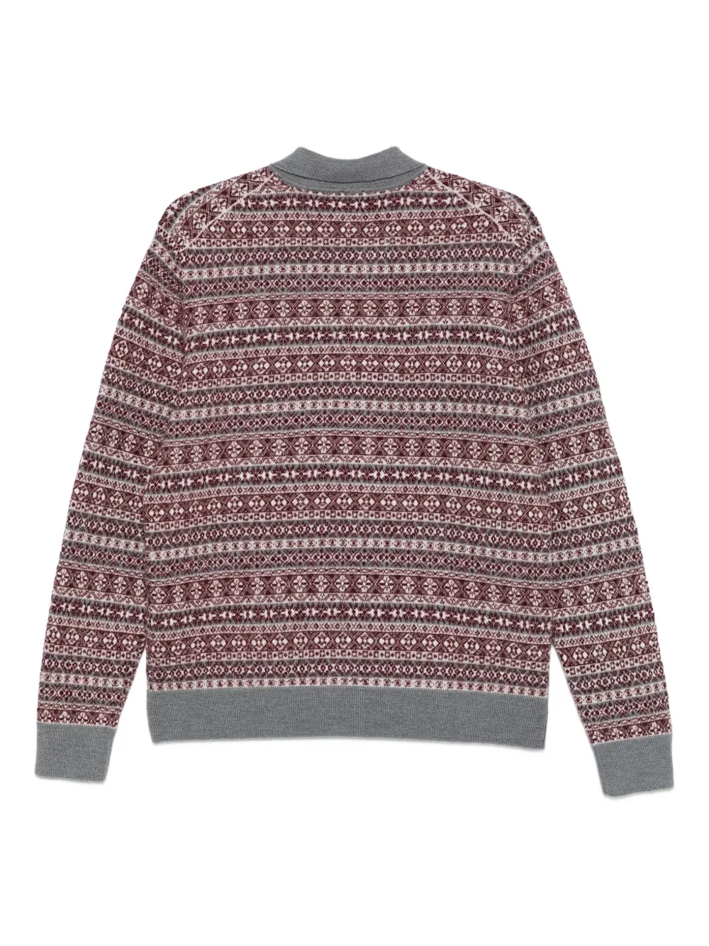 Eleventy playera tipo polo tejida en intarsia | Image 2