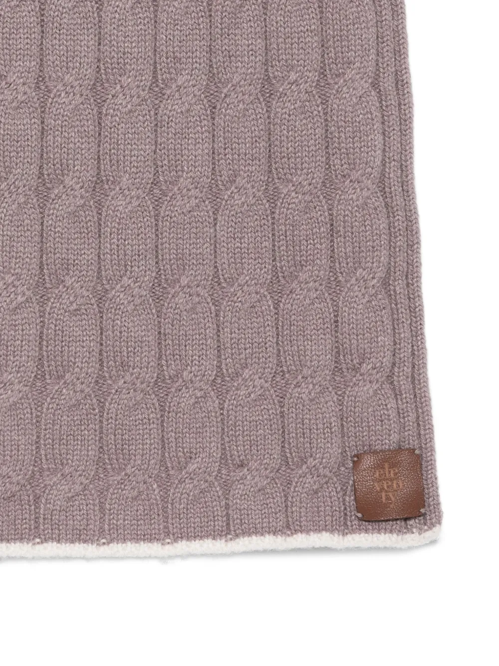 Eleventy écharpe en maille torsadée | Image 2