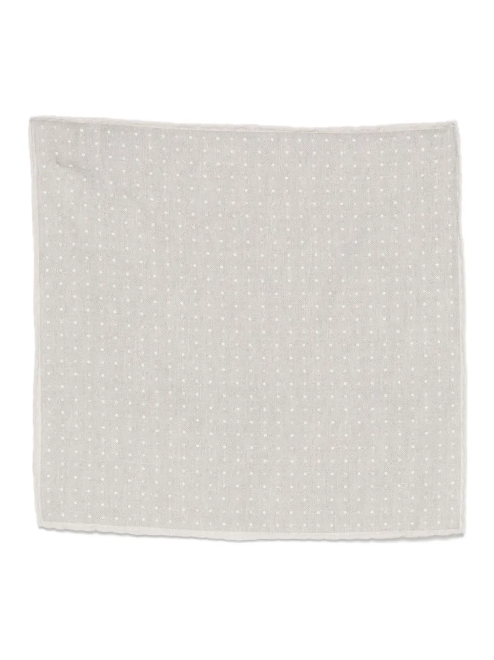 Eleventy carré de poche à motif à pois | vert | Image 1