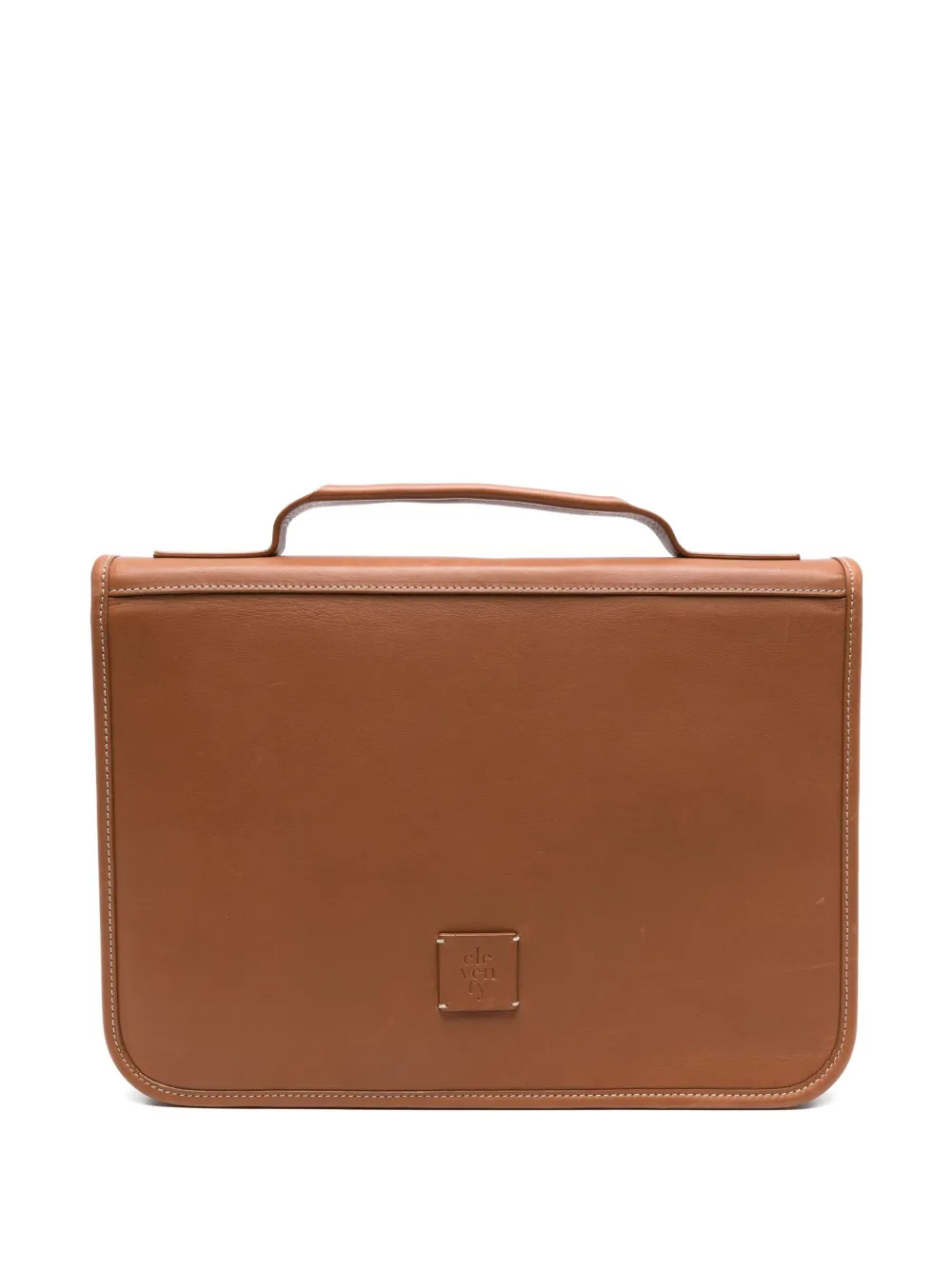 Eleventy leather laptop bag | Brown | Image 1